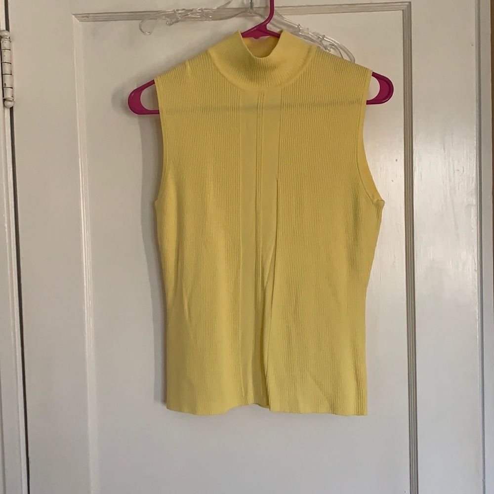 Dress barn sleeveless sweater size large
